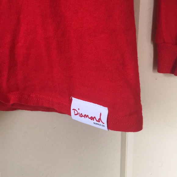 NWOT Diamond Supply Co. Long sleeve - Picture 3 of 6